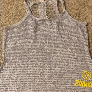 Zumba tank top